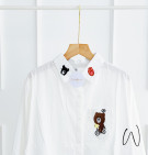 SAPE WHITE SHIRT / KEMEJA PUTIH BORDIR