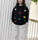 SERVOLA LOVE SWEATER / SWEATER RAJUT