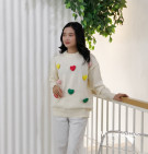 SERVOLA LOVE SWEATER / SWEATER RAJUT