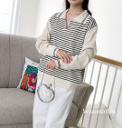 SEYA BLOUSE / KNIT BLOUSE KERAH BASIC