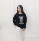 SHIREN TOP / ATASA KAOS WANITA SABLOM