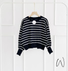 SKARLA STRIPES TOP / ATASAN KNIT IMPORT