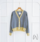 SKYLER KNIT OUTER / KARDIGAN RAJUT MOTIF