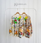 SNOOPY CARTOON BLOUSE / KAOS IMPORT