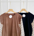 SOYYA BLOUSE / ATASAN BLOUSE LENGAN POLKADOT