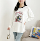 STRAWBERRY SWAG TOP / ATASAN KAOS COTTON OVERSIZE