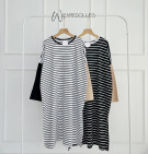 STRIPES GIA TUNIC / TUNIC MOTIF STRIPES OVERSIZE