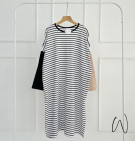 STRIPES GIA TUNIC / TUNIC MOTIF STRIPES OVERSIZE