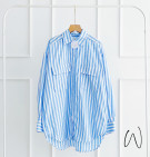 STRIPES POCKET TOP / KEMEJA STRIPES