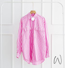 STRIPES POCKET TOP / KEMEJA STRIPES