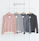 STRIPES TURTLENECK TOP / ATASAN KERAH TINGGI