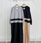TAFANA LONG DRESS / DRESS KNIT PREMIUM