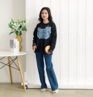 TANSY KNIT SWEATER / SWEATER BUTTERFLY