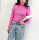 TELEBIA INNER / MANSET KNIT LENGAN PANJANG