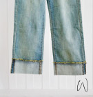 TENIA DENIM PANTS / CELANA DENIM KULOT PREMIUM