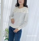 TERLINA KNIT SWEATER / SWEATER KNIT MIX KERAH KATUN