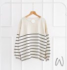 VACHA STRIPES BLOUSE / ATASAN GARIS