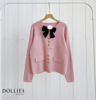 VARELA KNIT CARDY / CARDIGAN KNIT POLOS KANCING GOLD