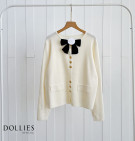 VARELA KNIT CARDY / CARDIGAN KNIT POLOS KANCING GOLD