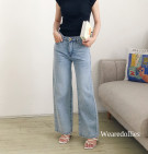 VIERA PANTS / CELANA QULLOTES JEANS WANITA