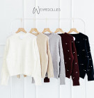 VIKHA PEARL SWEATER / SWEATER MUTIARA