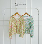 VINNIE FLORA TOP / ATASAN CROP MOTIF BUNGA