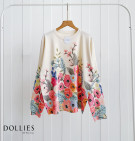 VINTAGE FLORA SWEATER / SWEATER BUNGA VINTEGE