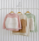 WEAREDOLLIES KIDS / SWEATER FURR ANAK PEREMPUAN IMPORT