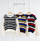 WELVA BLOUSE / BLOUSE MITIF GARIS