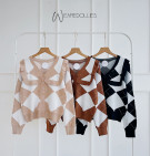 WERRA KNIT TOP / ATASAN KNIT IMPORT