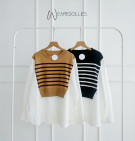 WILKY TOP / ATASAN KNIT MIX KATUN PREMIUM