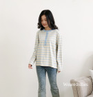 WISTER STRIPES TOP / ATASAN KNIT MOTIF STRIPES