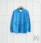 YOANA DENIM TOP / ATASAN DENIM BASIC