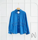 YOANA DENIM TOP / ATASAN DENIM BASIC