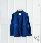 YOANA DENIM TOP / ATASAN DENIM BASIC