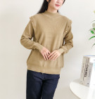 YOLLO KNIT TOP / ATASAN KNIT RAJUT MIX BUTTON