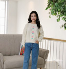 YONA FLORA SWEATER / SWEATER RAJUT PREMIUM