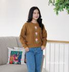 YONA FLORA SWEATER / SWEATER RAJUT PREMIUM