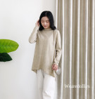 YUJI TOP / ATASAN KNIT POLOS WANITA