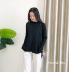 YUJI TOP / ATASAN KNIT POLOS WANITA