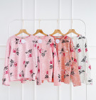 YUTA FLORA BLOUSE / KAOS BUNGA SABLON