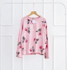 YUTA FLORA BLOUSE / KAOS BUNGA SABLON