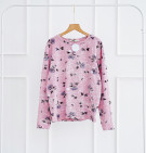 YUTA FLORA BLOUSE / KAOS BUNGA SABLON