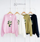 ZABINA KNIT SWEATER / FLORA KNIT SWEATER