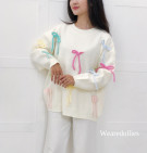 ZALFA SWEATER / SWEATER KNIT OVERSIZE