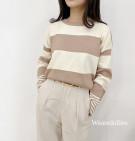 ZERO KNIT BLOUSE / ATASAN BLOUSE KNIT WANITA