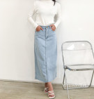 ZESTIE DENIM SKIRT / BAWAHAN ROK SPAN DENIM