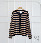 ZIA STRIPES OUTER / CARDI KNIT PREMIUM