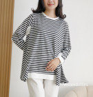 ZIHA BLOUSE / ATASAN BLOUSE MOTIF SALUR