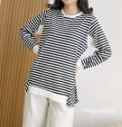 ZIHA BLOUSE / ATASAN BLOUSE MOTIF SALUR